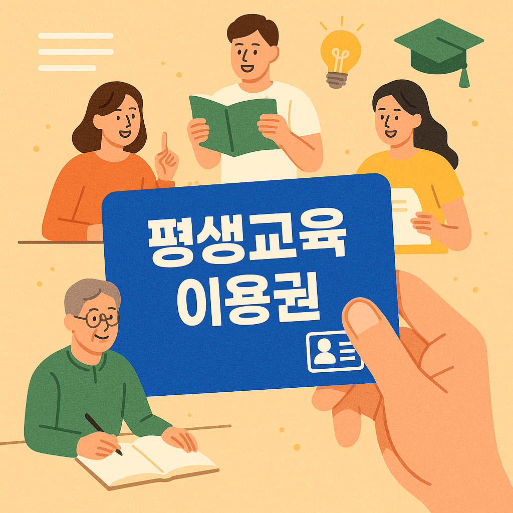 평생교육이용권 완전정복: 신청방법부터 사용처까지 한눈에! 평생교육이용권 평생교육이용권 완전정복: 신청방법부터 사용처까지 한눈에!